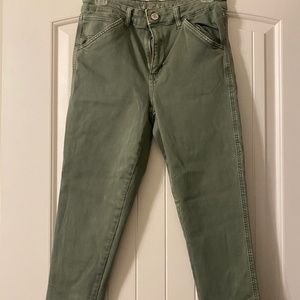 American Eagle Next Level Stretch, Olive Green, Size 12